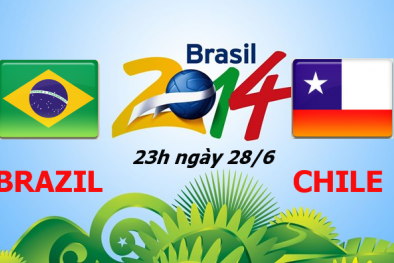 Dự đoán kết quả tỉ số trận Brazil - Chile: 2-1